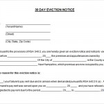 30 Day Notice To Vacate Template