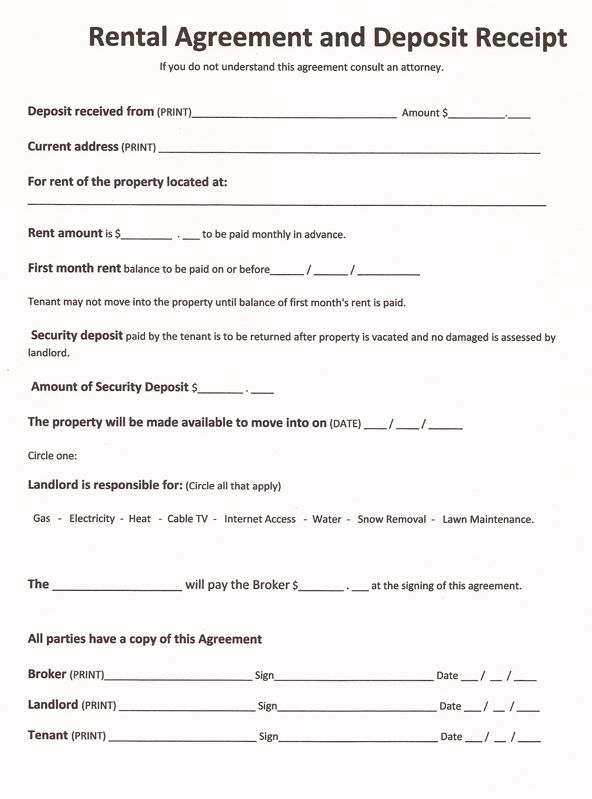 Sample Rental Agreement Template Template Forms 2023