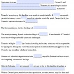Rental Lease Agreement Templates Free