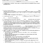 Room Lease Agreement
